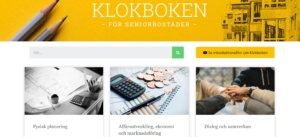 Klokboken för seniorbostäder – ny webbplats