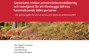 FoU-rapport: Ny arbetsmodell kan ge äldre ökat stöd vid fallförebyggande träning i hemmet